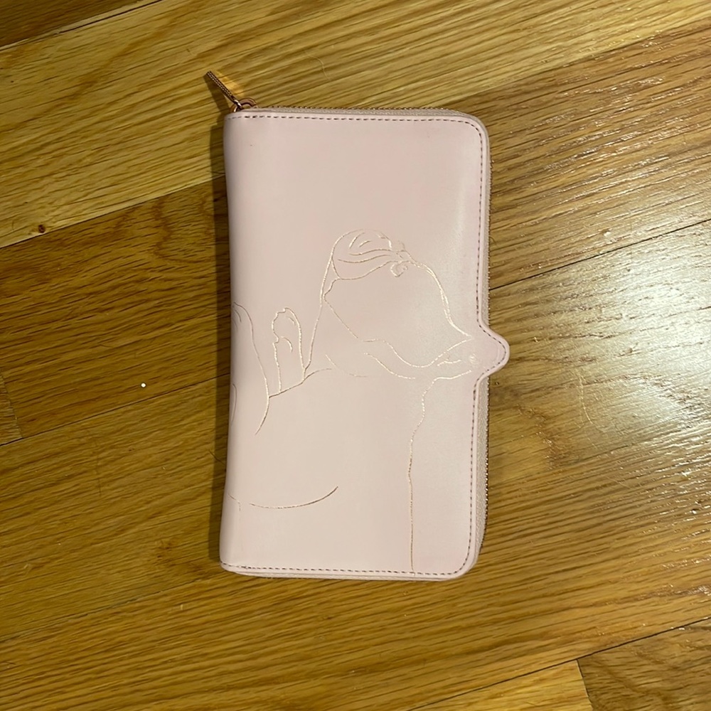 Ted Baker pink French bulldog wallet
